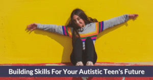 Autistic teens skills blog header